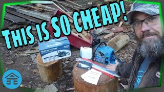 Cheapest chainsaw on amazon Unboxing review  Garwinner 5820G [upl. by Nnail]