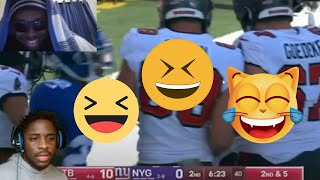 REACTING TO JayWillySilly New York Giants Vs Tampa Bay Buccaneers Week 12 Reaction [upl. by Fried]