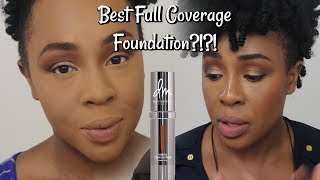 Foundation Files Danessa Myricks Vision Cream Cover Full Coverage AF [upl. by Amlas]