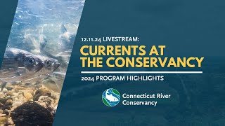 Currents at the Conservancy 2024 River Highlights LiveStream [upl. by Euqnimod315]