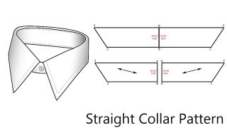 How To Pattern A Straight Collar [upl. by Chong614]