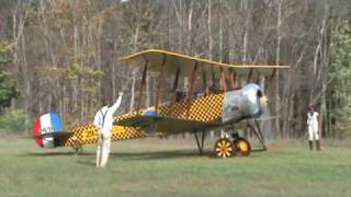 Old Rhinebeck Aerodromes AVRO 504K flies again [upl. by Namijneb]