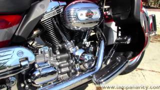 2008 HarleyDavidson FLHTCUSE CVO Ultra Classic Electra Glide with Rinehart True Dual Exhaust [upl. by Arval]