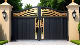 300 NEW Modern House Gate Design Ideas 2024  Iron gates Ideas House exterior Front Wall Designs P2 [upl. by Aehsel599]