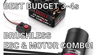 BEST BUDGET Brushless System Hobbywing QUICRUN WP 10BL120 G2 COMBO Review amp RUN [upl. by Riannon236]