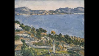 LEstaque vue du golfe de Marseille de Cézanne analyse du tableau [upl. by Lenz]