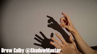 Man in a hat Hand Shadow Tutorial [upl. by Zales615]