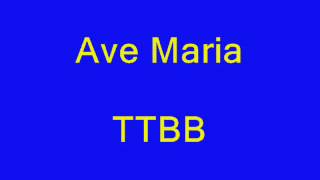 Ave Maria TTBB [upl. by Vizzone]