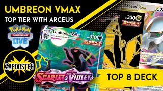 Top 8 Umbreom VMAX  Arceus VSTAR  Duraludon VMAX Deck From Regionals Pokemon TCG [upl. by Ainot]