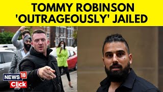 Avi Yemini Exclusive Interview UK FarRight Activist Tommy Robinson Jailed For 18 Months  N18G [upl. by Animor]