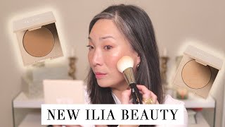 ILIA BEAUTY  New Bronzer and Highlighter [upl. by Neelhtakyram588]