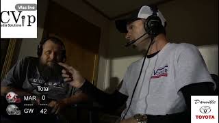 Lee Vogler interview at GW Homecoming Game 101124 [upl. by Haggar]