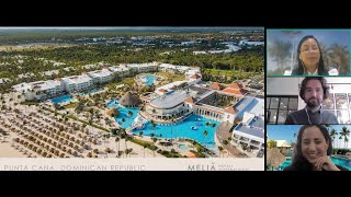 Travel Webcast  Discover Meliá’s Paradise in Punta Cana 10172024 [upl. by Enomahs]