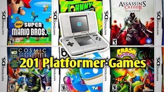 Best 201 Platformer Games for Nintendo DS [upl. by Ataynek967]