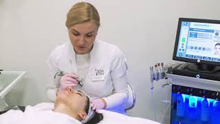 Hydrafacial veido procedūra  odos šveitimas porų valymas odos drėkinimas ǀ Sana Juna klinika [upl. by Landis]