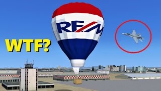 Trolling a quotMILITARY AIRCRAFT ONLYquot Session  Flight Simulator X Multiplayer [upl. by Nibaj]