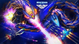 Wind Wings Space Shooter All Bosses Gameplay 10200 [upl. by Egidius]