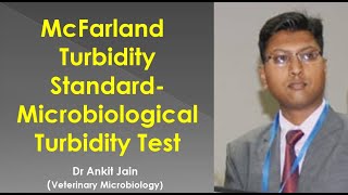 McFarland Turbidity Standard Microbiological Turbidity test [upl. by Sergio]