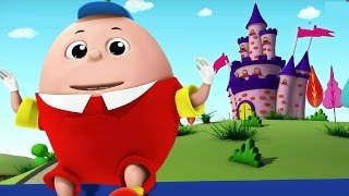 Humpty Dumpty Sat On A Wall  Nursery Rhymes  Kids Songs  3D Rhymes [upl. by Niwdog]