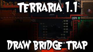 Terraria 11  Drawbridge Trap Wire [upl. by Alysia]