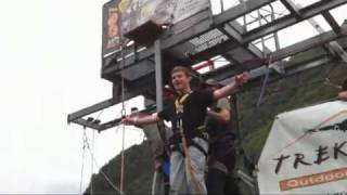 Not so 007 bungee Switzerland war cry rob [upl. by Aihcrop]