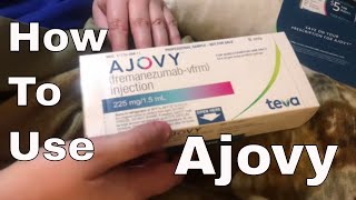 How to use Ajovy [upl. by Pippa207]