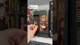 Bookshelf decor ideas ✨ bookshelf bookshelfdecor booklover diyideas miniature booknook [upl. by Eedrahs]