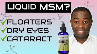 Liquid MSM For Eyes And Floaters  Is It Worth It [upl. by Aihsein]