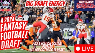 NFL WEEK 1 Strategy amp Drafters 25M Best Ball Draft [upl. by Aniretac]