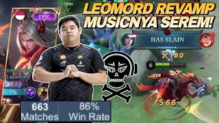 LEOMORD REVAMP GILA KEREN BANGET SI MODE BANTAI  WINRATE 86  R7 LEOMORD  MOBILE LEGENDS [upl. by Adien503]