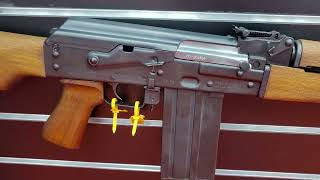 762 Ak Zastava M77 Classic Yugoslavia 308 Wood Stock [upl. by Aicilana356]