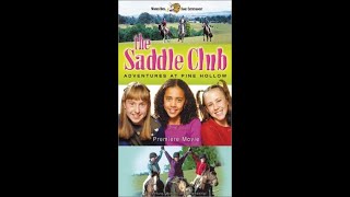 Opening To The Saddle ClubAdventures At Pine Hollow 2002 VHS [upl. by Nedia]