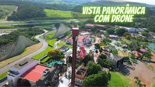 Hopi Hari  Vista Panorâmica com Drone [upl. by Longfellow]