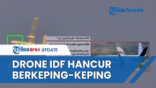 FULL Detikdetik Rudal Hizbullah Hancurkan Drone Canggih Hermes 450 Israel yang Masuk ke Lebanon [upl. by Anestassia72]