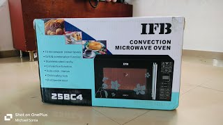 IFB Convection Microwave Oven 25BC4  Unboxing Video [upl. by Nifares541]