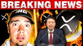 ⛑️ Major Ripple XRP ALERT South Korea CRASHING XRP price [upl. by Elamef]