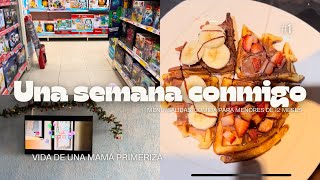 VLOG una semana conmigo  Comida semanal con 500  Mi primer vlog [upl. by Akimot]