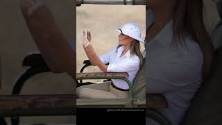 Melania  The most beautiful First LadyPart2 donaldtrump melaniatrump firstlady shortsfeed [upl. by Zilef]