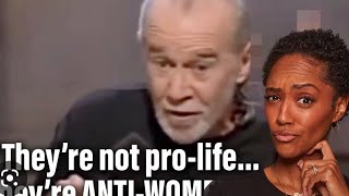 FIRST TIME REACTING TO  GEORGE CARLIN quotORTION AND THE SANCTITY OF LIFEquot REACTION [upl. by Onia]