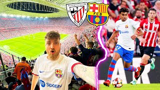 Bilbao vs FC Barcelona  Stadionvlog 🇪🇸🔥  PokalDrama amp ANKARA LAMINE Traumtor  ViscaBarca [upl. by Nyleuqcaj]