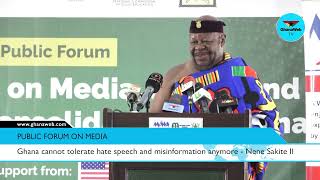 Nene Sakite II calls for legislation against hate speech and misinformation [upl. by Becca]