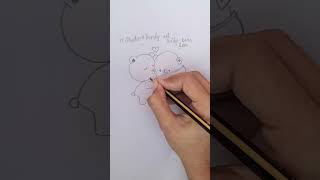 How To Draw A Teddy Bear Love  Cute Teddy Bear Arts  Teddy Bear Drawing [upl. by Aydne]