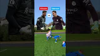 Alisson vs Ederson youtubeshorts manchestercity mancity viralvideo fypage ethiopia [upl. by Arolf]