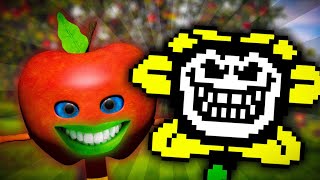 Flowey the Flower vs Happy Appy  Rap Battle [upl. by Godiva]