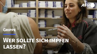 Ratgeber Für wen Grippeschutz wirklich nötig ist  AFP [upl. by Aneerbas]