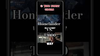 Homelander VS T3000 homelandert3000 terminator johnconnor edit epic superevilman shortsvideo [upl. by Blasien293]