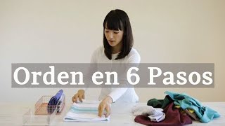 ☀️¿Cómo ORDENAR la CASA según Marie Kondo 6 reglas IMPERDIBLES KonMari Minimalismo en el hogar [upl. by Namyaw]