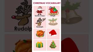 Chirstmas Vocabulary vocabulary vocabularylearning vocab vocabolario vocabularybuilding vocabu [upl. by Carmina]