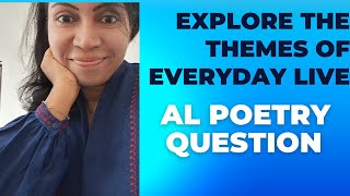 AL English Literature  Poetry Question Discussion [upl. by Hirsh]