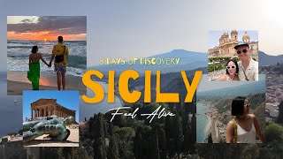 8 days in Sicily vlog 🇮🇹  Must visit Taormina Cefalu Agrigento Visit Italy every year in summer [upl. by Anyrtak996]